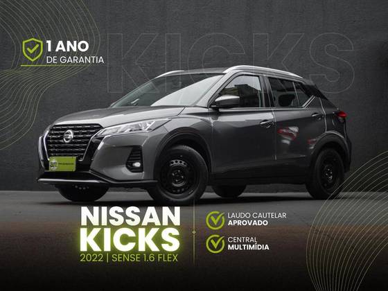 NISSAN KICKS 1.6 16V FLEXSTART SENSE MANUAL NISSAN KICKS 1.6 16V FLEXSTART SENSE MANUAL
